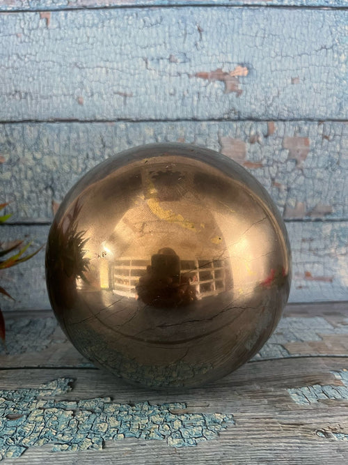 Golden Pyrite Sphere: 5.5 inches diameter and 6.9 kgs weight - first payment