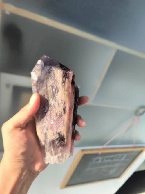 Amethyst Point: Embrace Tranquility For Home Decor and Spiritual Harmony | Crystal Healing | Reiki | Gemstone Points
