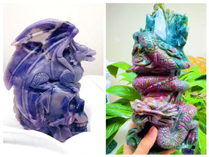 Dragons - The Lilac Stone Guardian and the Ocean Jasper Sentinel - Final payment