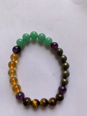 Wealth Maker Gemstone Bracelet with Amethyst - Lot of 5