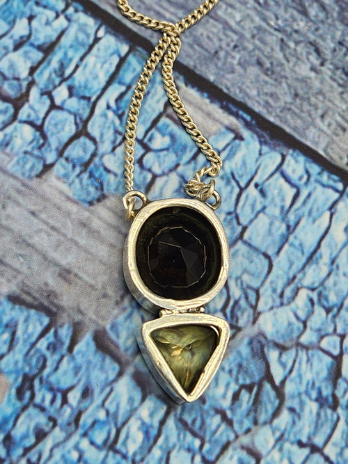 Stunning smokey citrine necklace in 925 sterling silver - gemstone/crystal jewelry | Mother's Day/engagement/anniversary/occasion gift