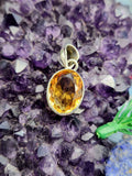 Beautiful Citrine pendant in 925 sterling silver - gemstone/crystal jewelry |Mother's Day/engagement/wedding/anniversary/birthday gift