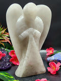 Smokey Quartz Angel figurine - Crystal Healing / Reiki / Chakra / Energy - 8.6 inches and 2.36 kgs (5.19 lb)