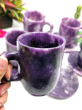 Lepidolite Cup & Saucer - ONLY 1 Cup and 1 Saucer