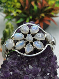 Rainbow Moonstone Bracelet jewelry made in 925 sterling silver | gemstone jewelry | crystal jewelry | bracelet for women - Shwasam