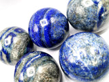 Lapis Lazuli stone sphere/ball - Energy/Reiki/Crystal Healing - 2 inches (5 cms) diameter and 190 gms (0.42 lb)