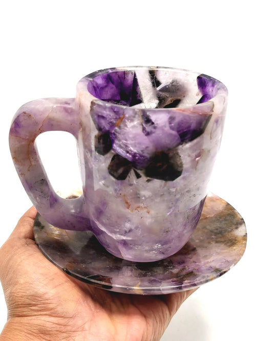 Goregous Amethyst Tea Cup & Saucer - ONLY 1 Cup and 1 Saucer