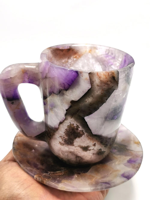 Goregous Amethyst Tea Cup & Saucer - ONLY 1 Cup and 1 Saucer