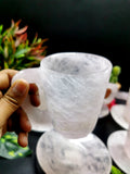 Rose Quartz Cup & Saucer - ONLY 1 Cup and 1 Saucer