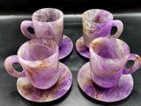 Amethyst Cup & Saucer - ONLY 1 Cup and 1 Saucer