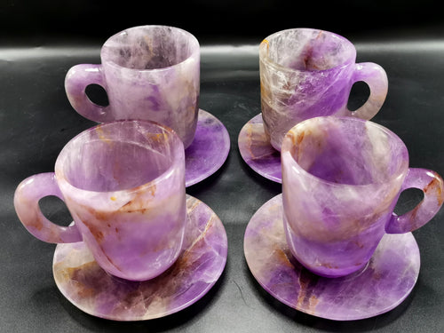 Amethyst Cup & Saucer - ONLY 1 Cup and 1 Saucer