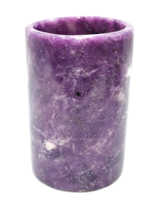 Beautiful gemstone goblets in lepidolite stone - ONLY 1 PIECE - Home Decor