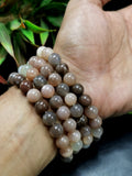 Multi moonstone bracelet 8mm beads, set of 4 pieces | gemstone/crystal jewelry | Mother's Day/Birthday/Anniversary/Valentine's Day gift