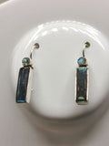 Pretty Labradorite earrings in 925 Sterling Silver | gifts for her | gifts for girlfriend | gifts for mom daughter sister - Shwasam