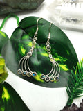Beautiful and elegant labradorite earrings in 925 Sterling Silver - gemstone/crystal jewelry | Mother's Day/Birthday/Anniversary gift - Shwasam
