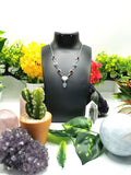 Breathtaking garnet druzy necklace in 925 sterling silver - gemstone/crystal jewelry | Mother's Day/engagement/wedding/anniversary/occasion gift - Shwasam