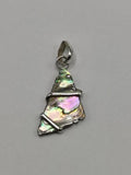 Stunning shell pendant in 925 sterling silver | gemstone jewelry | crystal jewelry | quartz jewelry - Shwasam