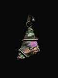 Stunning shell pendant in 925 sterling silver | gemstone jewelry | crystal jewelry | quartz jewelry - Shwasam