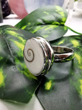 Shiva Eye stone Ring in 925 sterling silver | gemstone jewelry | crystal jewelry | quartz jewelry | finger ring | engagement ring - Shwasam