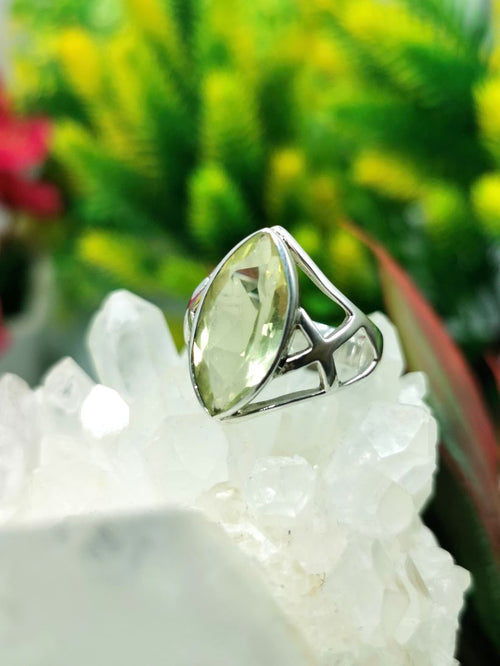 Beautiful Lemon Topaz stone ring in 925 sterling silver | Christmas gift | Mothers Day | Anniversary Gift | Birthday Gift | finger ring - Shwasam