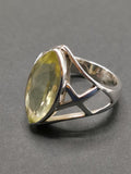 Beautiful Lemon Topaz stone ring in 925 sterling silver | Christmas gift | Mothers Day | Anniversary Gift | Birthday Gift | finger ring - Shwasam