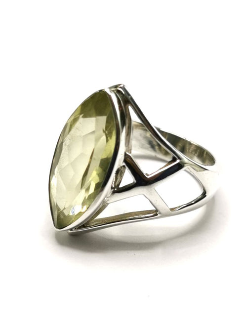 Beautiful Lemon Topaz stone ring in 925 sterling silver | Christmas gift | Mothers Day | Anniversary Gift | Birthday Gift | finger ring - Shwasam
