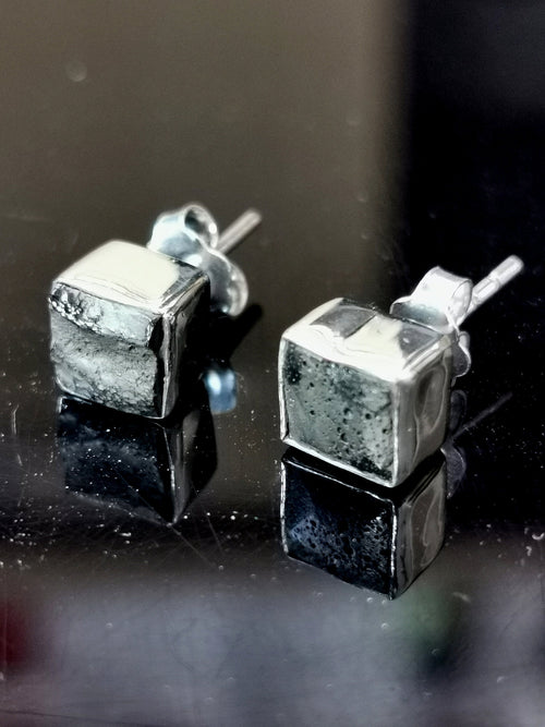 Beautiful and elegant lava stone earrings in 925 Sterling Silver - gemstone/crystal jewelry | Mother's Day/Birthday/Anniversary gift