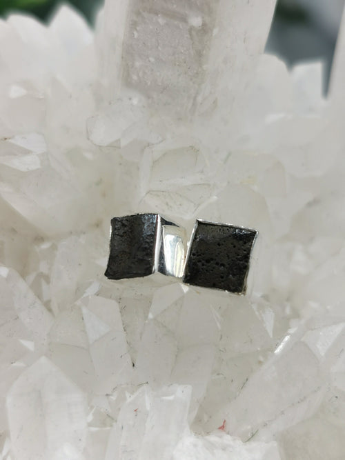 Beautiful and elegant lava stone earrings in 925 Sterling Silver - gemstone/crystal jewelry | Mother's Day/Birthday/Anniversary gift