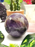 Amethyst sphere / ball - Energy/Reiki/Crystal Healing - 2.5 inches - Shwasam