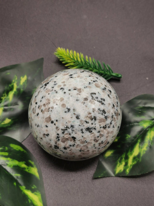 Dalmatian Jasper Sphere / ball - Crystal Healing - Shwasam