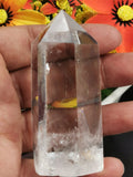 Clear Quartz or Spathik Point - Natural Quartz crystal used for Crystal Healing - Shwasam