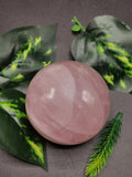 Rose Quartz Sphere - Used for Crystal Healing, natural rose quartz ball - Shwasam