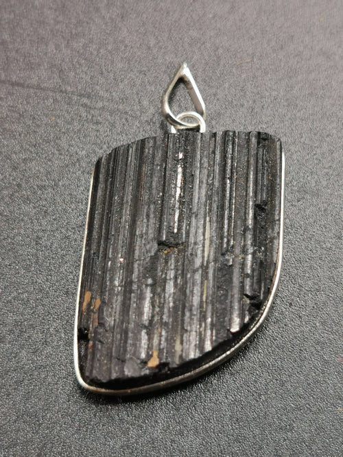 Black Tourmaline pendant | gemstone/crystal jewelry | Mother's Day/Valentine Day/Birthday/Anniversary gift - Shwasam