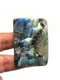 Labradorite slab carving of Wolf head - Meticulouly handcarved - Lapidary Art - Shwasam