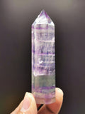 Rainbow Fluorite Point - ONE PIECE - 2.5 inch (6.25 cms) and 50 - 70 gms weight - Shwasam