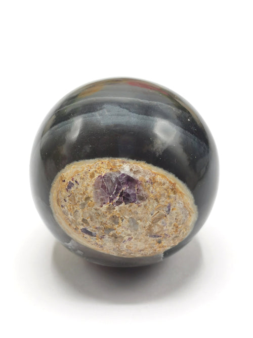 Natural Fluorite stone sphere / ball - Crystal Healing fluorite gemstone ball - Shwasam