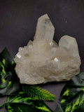 Clear Quartz or Spathik Cluster - Natural specimen of clear quartz used in Energy / Reiki / Crystal Healing - Shwasam