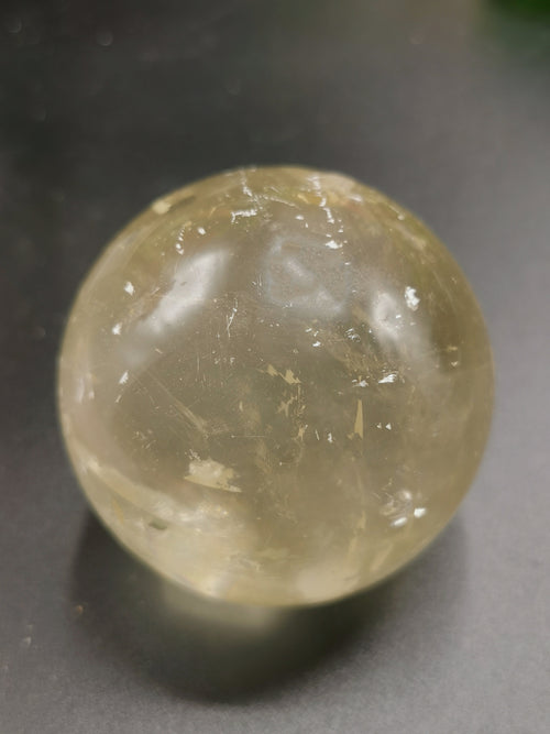 Natural Citrine stone sphere / ball - Energy / Reiki / Crystal Healing / Gemstone spheres - Shwasam
