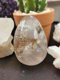 Clear Quartz / Spathik Egg - Quartz for Energy / Reiki / Crystal Healing - Shwasam