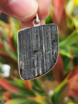 Black Tourmaline pendant | gemstone/crystal jewelry | Mother's Day/Valentine Day/Birthday/Anniversary gift - Shwasam