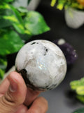 Rainbow Moonstone Sphere - Crystal Healing - Shwasam
