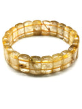 Golden Rutile Bracelet | gemstone/crystal jewelry | Mother's Day/Birthday/Anniversary/Valentine's Day gift - Shwasam