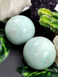 Amazonite stone sphere - Crystal Healing Gemstones  - 2.2 inches dia - Shwasam
