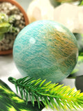 Amazonite stone sphere - Crystal Healing Gemstones  - 2 inches dia - Shwasam