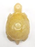 Tortoise carving in natural yellow aventurine stone - reiki/chakra/healing/crystal - 6 inch and 670 gm (1.47 lb) animal