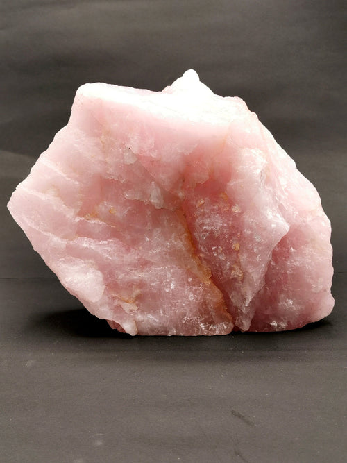 Rose Quartz Handmade Carving of Ganesh on a slab - Lord Ganesha Idol| Statue in Crystals -Reiki/Chakra/Healing - 9 inch & 8.9 kg (19.6 lb)