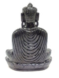 Blue Aventurine Buddha - handmade carving of serene and meditating Lord Buddha - crystal/reiki/healing - 6 inches and 915 gms (2.01 lb)