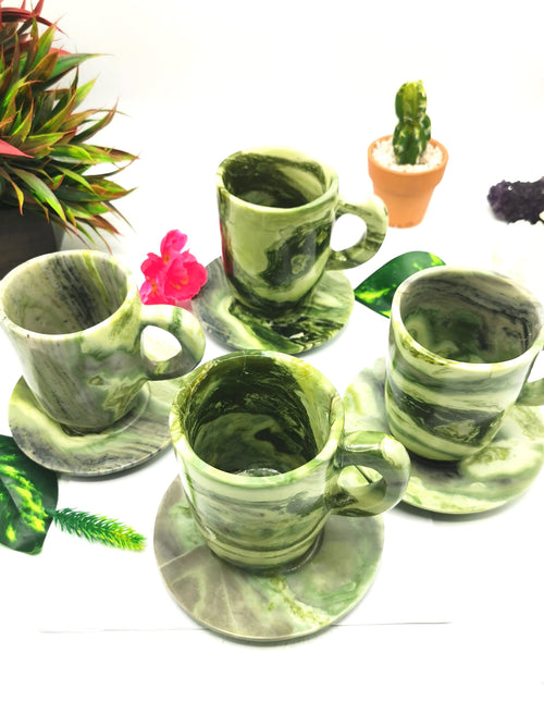 Beautiful Serpentine Tea Cup & Saucer - ONLY 1 Cup and 1 Saucer