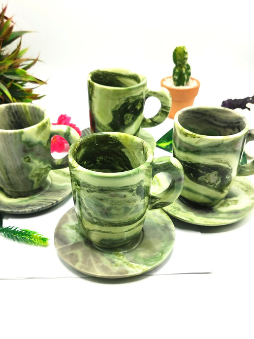 Beautiful Serpentine Tea Cup & Saucer - ONLY 1 Cup and 1 Saucer