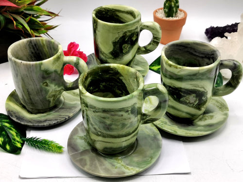 Beautiful Serpentine Tea Cup & Saucer - ONLY 1 Cup and 1 Saucer